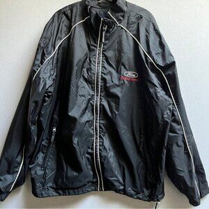 Vintage Landmark Ford Racing Y2K full zip up jacket Sz XL